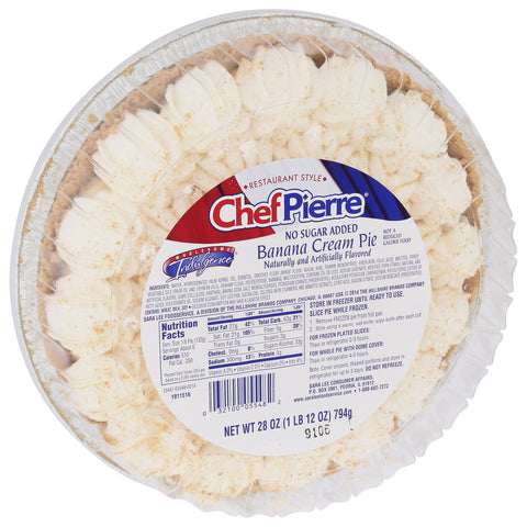Pie Banana Cream No Sugar Added 10