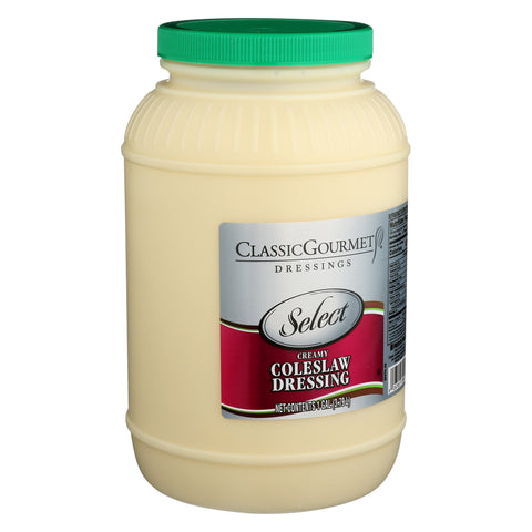 Ventura Foods Classic Gourmet Select Creamy Coleslaw Salad Dressing, 1 Gallon -- 4 per case.