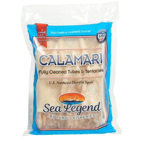 Calamari Tubes & Tentacles Cleaned 5-8