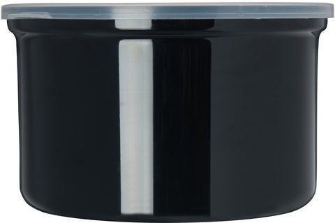 Carlisle CROCK CLASSIC™ W/ LID BLACK 1.5 QT