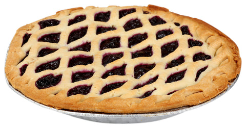 Sara Lee Chef Pierre Pre Baked Blueberry Lattice Crust Pie, 10 inch -- 6 per case.