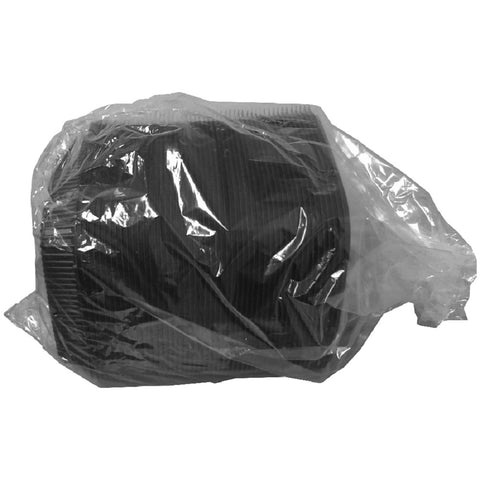 Anchor Packaging Culinary Squares Black Polypropylene Container, 36 Ounce Capacity -- 300 per case