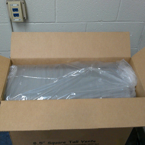 Anchor Packaging Culinary Squares Clear Anti Fog Vented Microwavable High Dome Lid Only -- 300 per case