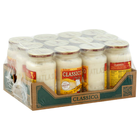 Classico Creamy Alfredo Pasta Sauce, 15 Ounce -- 12 per case