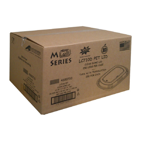 Anchor Packaging MicroRaves Clear Dome Lid Only -- 250 per case