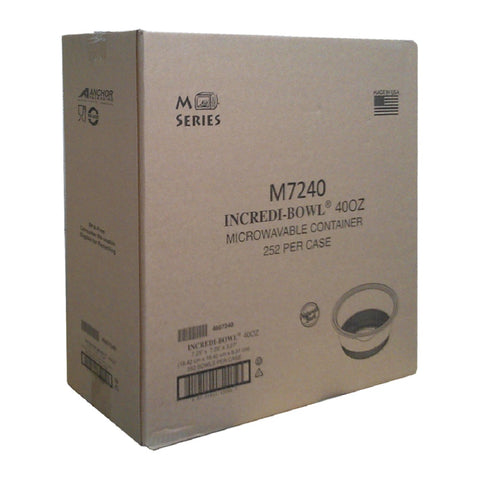 Incredi-Bowl® BOWL PLASTIC BLACK P/P 7