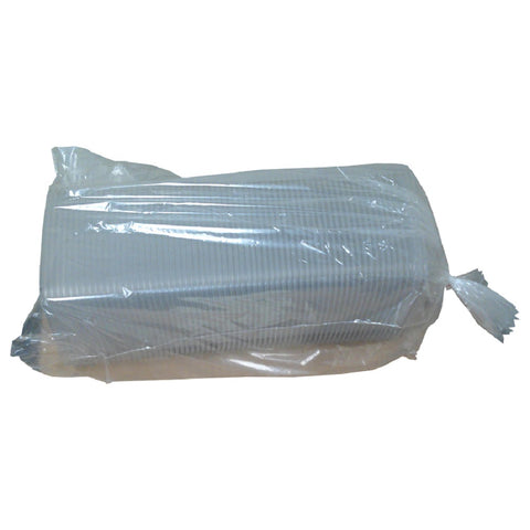 Anchor Packaging MicroRaves Clear Rectangle Polypropylene Dome Lid Only, 16 Ounce -- 756 per case