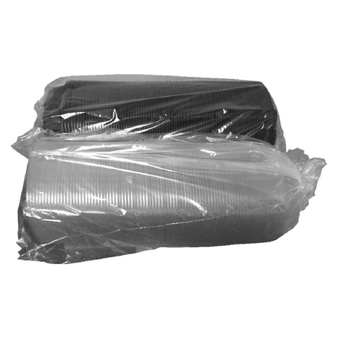 Anchor Packaging Natures Best Polypropylene Large Black Base with Clear Vented Lid Roaster, 9.44 x 7.51 x 4.5 inch -- 170 per case