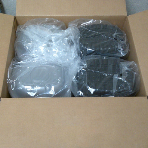Anchor Packaging Natures Best Polypropylene Large Black Base with Clear Vented Lid Roaster, 9.44 x 7.51 x 4.5 inch -- 170 per case