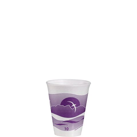 Dart Horizon® CUP FOAM INSULATED PLUM HORIZON® 10 OZ