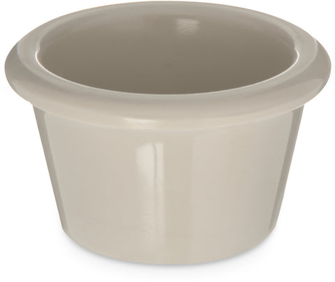 Carlisle RAMEKIN MELAMINE SMOOTH PLASTIC BONE 1.5 OZ