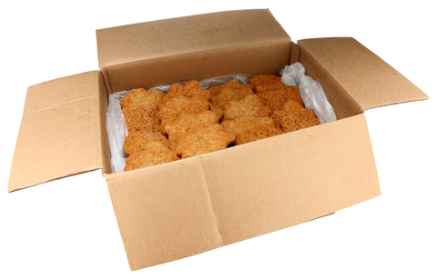 Beef Patty Harvest Breaded Whole Grain Cooked Cn Fc 3.2 Oz 69005