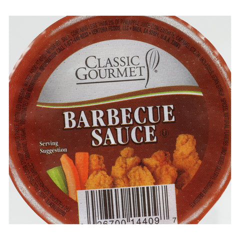 Classic Gourmet Select SAUCE BBQ CLASSIC SINGLE SERVE DIP CUP