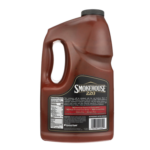 Smokehouse Applewood Smoked Bacon Barbecue Sauce, 1 Gallon -- 2 per case.