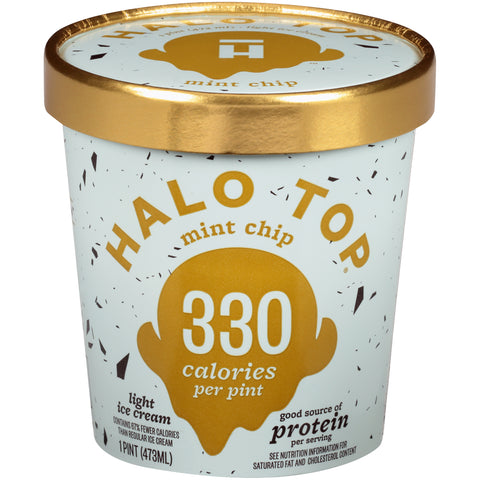 Velvet Ice Cream ICE CREAM MINT CHIP HALO TOP PINTS
