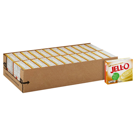 Jell O Banana Cream Instant Pudding, 5.1 Ounce -- 24 per case.