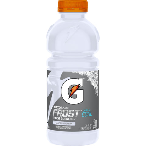 Gatorade DRINK GLACIER CHERRY WIDEMOUTH PLASTIC BOTTLE