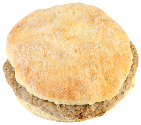 Sandwich Sausage Biscuit 3.7 Oz 0716
