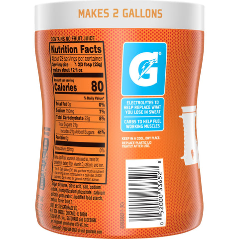 Gatorade DRINK MIX POWDER GLACIER FREEZE 2 GAL YIELD