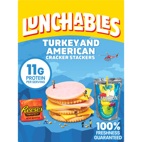 Lunchables ENTREE CONVENIENCE MEAL TURKEY & CHEESE W/ CAPRI SUN