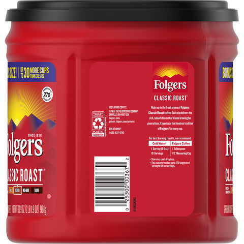 Folgers® COFFEE CLASSIC ROAST CAN