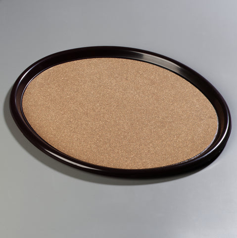 Carlisle TRAY SERVING OVAL CORK BROWN 28X23.75