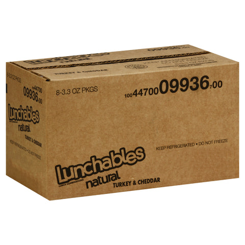 Lunchables ENTREE NATURAL TURKEY CHEDDAR