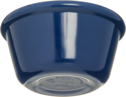 Carlisle RAMEKIN SMOOTH PLASTIC COBALT BLUE 4 OZ