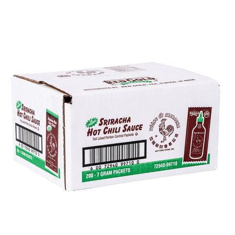 Red Gold SAUCE HOT SRIRACHA CHILI SINGLE SERVE PACKET