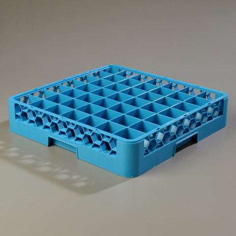 Carlisle RACK GLASS 49-COMPARTMENT BLUE