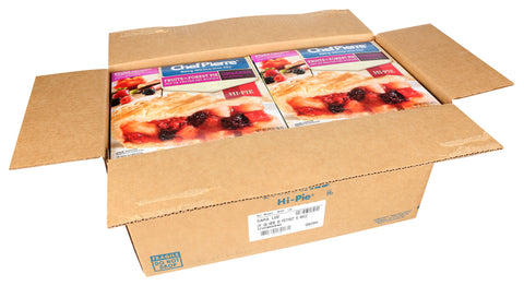 Sara Lee Chef Pierre Unbaked Fruits of the Forest High Pie, 10 inch -- 6 per case.