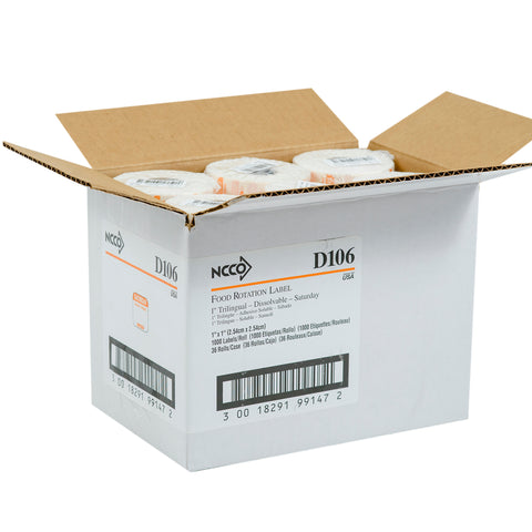 National Checking LABEL SAT 1X1 DISSOLVE-A-WAY