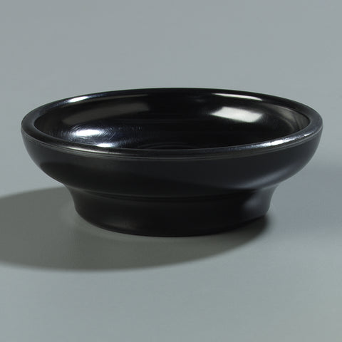Carlisle DISH RAMEKIN SALSA MELAMINE BLACK 5 OZ