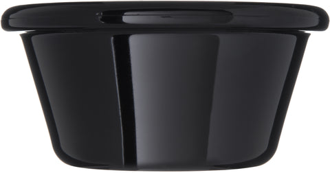 Carlisle RAMEKIN SMOOTH BLACK 3 OZ