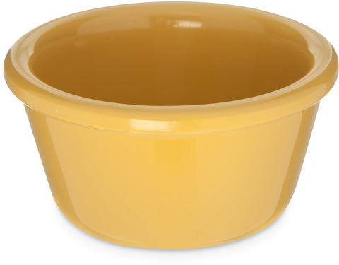 Carlisle RAMEKIN SMOOTH MELAMINE HONEY YELLOW 4 OZ