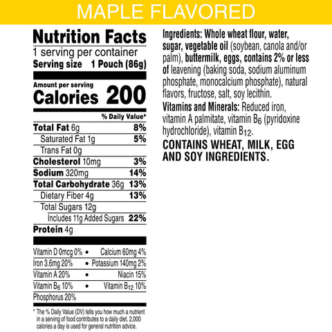 Kellogg's® PANCAKE EGGO® BITES™ MINI MAPLE