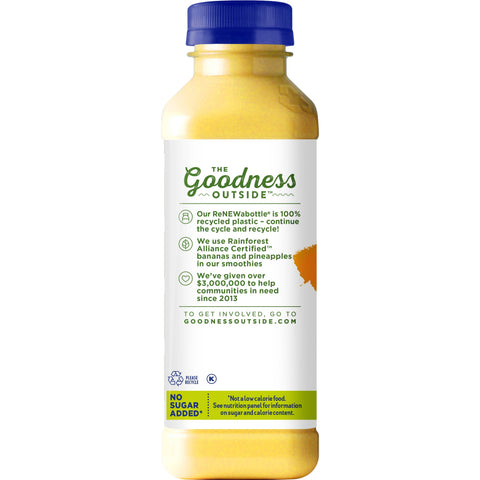 Naked Juice DRINK SMOOTHIE PINA COLADA NSA NON-DAIRY PLASTIC BOTTLE REF