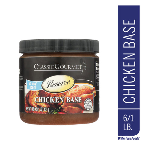 Ventura Foods Classic Gourmet Real Chicken Base, 1 Pound -- 6 per case.