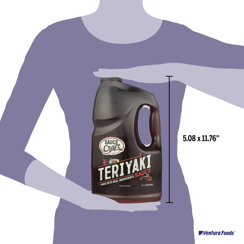 Sauce Craft Teriyaki Sauce, 1 Gallon -- 2 per case.
