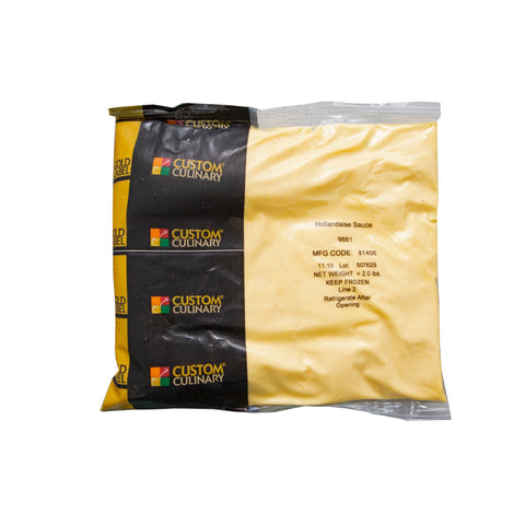 Gold Label Hollandaise Sauce, 2 Pound Pouch -- 8 per case.