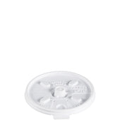 Lid White Lift N' Lock F/ Foam Cups & Containers 6-10 Oz