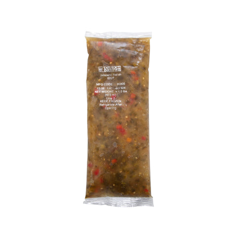 Custom Culinary Gold Label Jalapeno Relish, 1 Pound -- 16 per case.