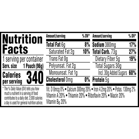 Pastry Pop-tarts® Made W/ Whole Grain Frosted Cinnamon