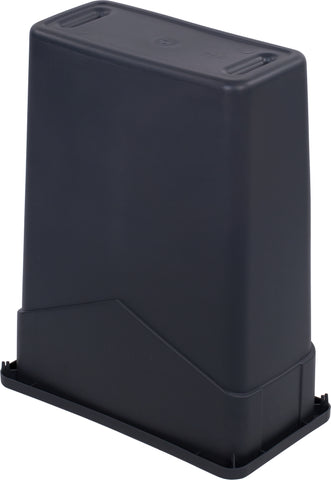 Carlisle CONTAINER WASTE TRIMLINE™ RECTANGLE TRASH CAN GREY 15 GAL