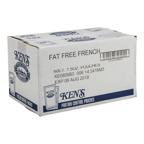 Ken's Foods DRESSING FRENCH CALIFORNIA FAT FREE SINGLE SERVE POUCH