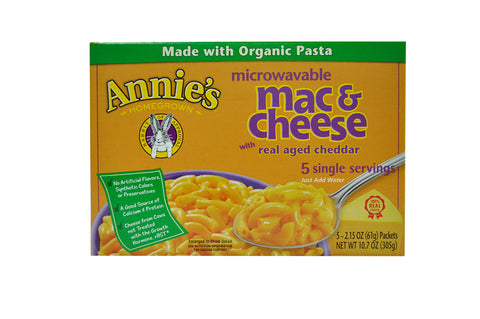 Annie's® PASTA MAC AND CHED CHEESE MICROWAVABLE