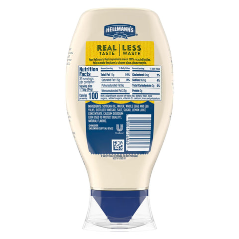 Hellmann's® MAYONNAISE REAL SQUEEZE BOTTLE