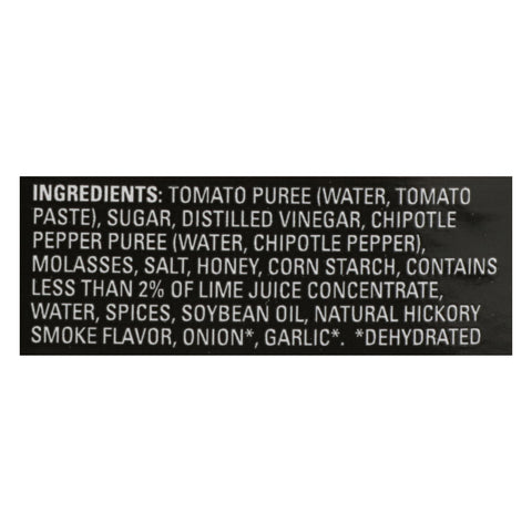 Smokehouse Chipotle Honey Barbecue Sauce, 10.26 Pound Jug -- 2 per case.
