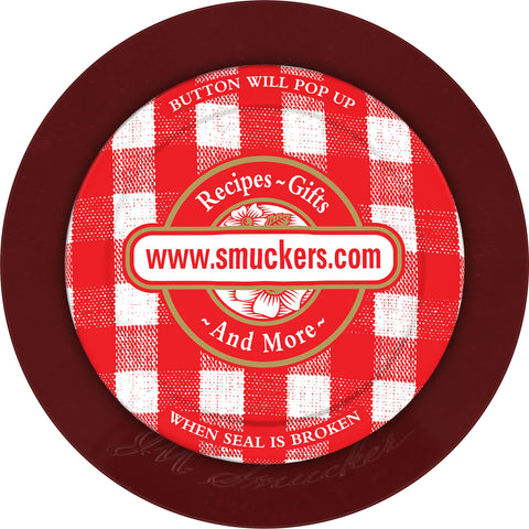 Jam Strawberry Glass Jar