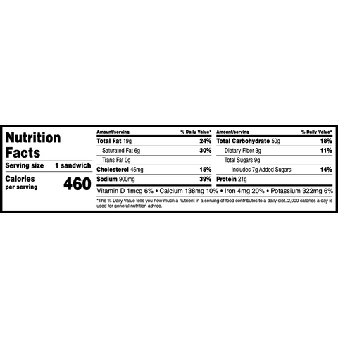 Pierre® SANDWICH PHILLY STYLE CHICKEN IW 6.65 OZ 10000001338